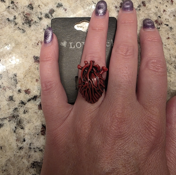 Lovesick Jewelry - NWT Red Heart Ring